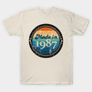 Retro Vintage Made In 1987 T-Shirt